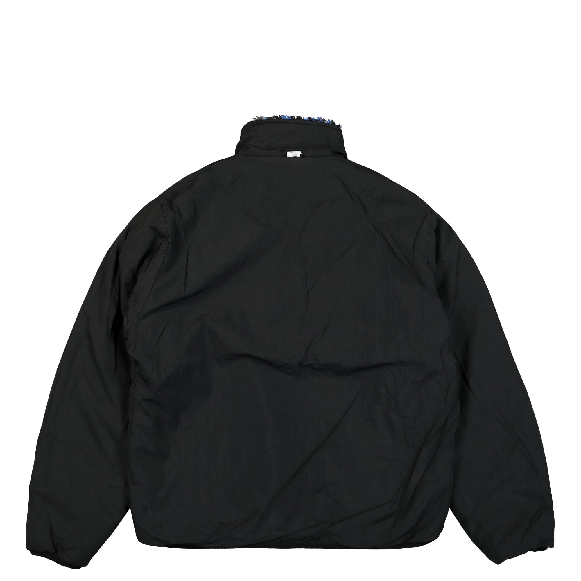 Stussy Sherpa Reversible Jacket Blue Leopard Jackets Detailfoto | Overkill