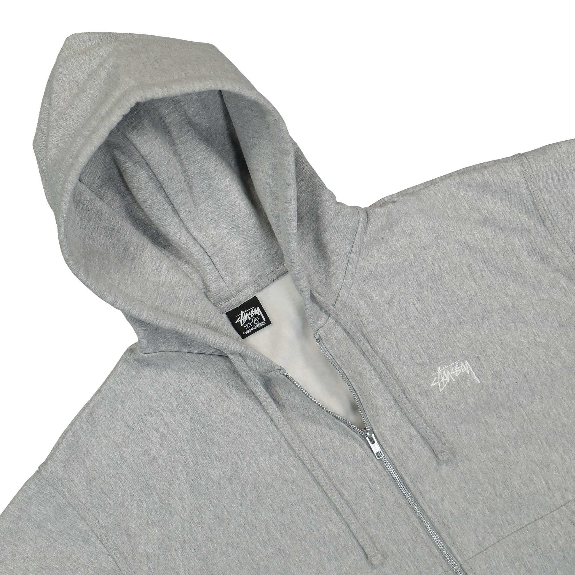 Stussy Stock Logo Zip Hood 118533 / 0009 | OVERKILL