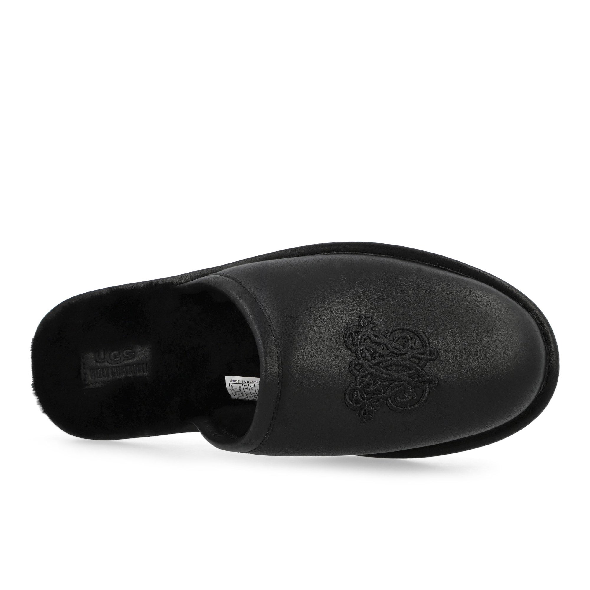 Willy Chavarria x UGG Hotel Slipper Black Slides, Sandals & Slippers 1186777-BLK Detailfoto | Overkill