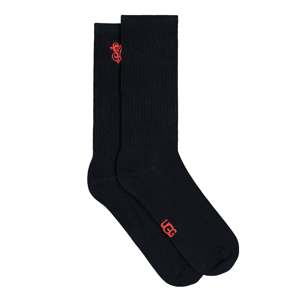 Willy Chavarria x UGG Socks Black Socks 1189130-BLK Close-up | Overkill