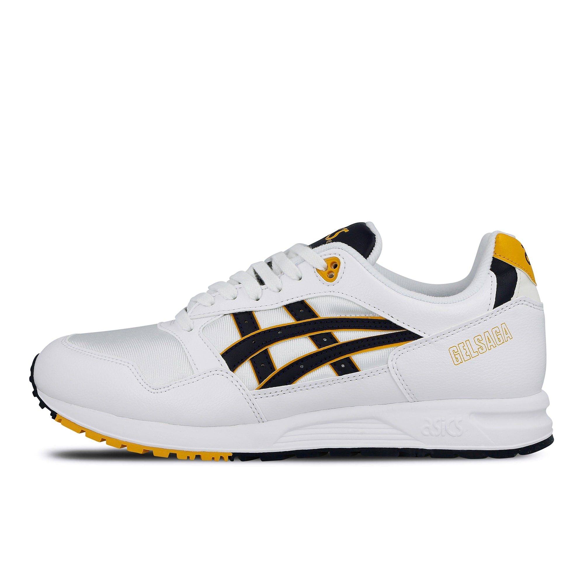 Asics gel saga White-Midnight Low Top Sneakers 1191A170-101 | Overkill