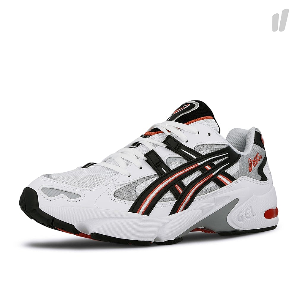 Asics gel kayano 5 og White-Black Low Top Sneakers  Close Up | Overkill