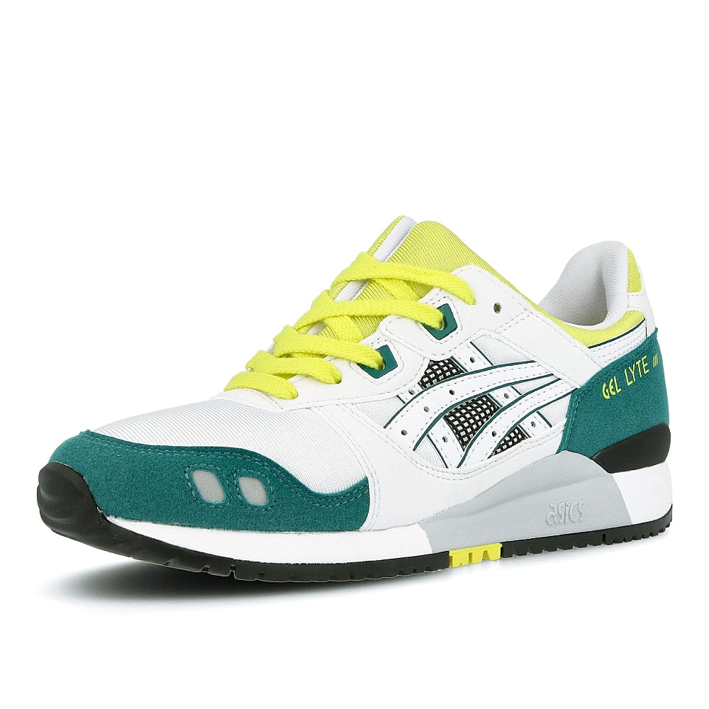 Asics wmns gel lyte iii og White-Yellow Sneakers  Close Up | Overkill