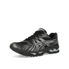 Asics Gel-Kayano 14 Black Low Top Sneakers  Close Up | Overkill