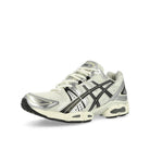 Asics Gel-Nimbus 9 Cream / Black Low Top Sneakers  Close Up | Overkill