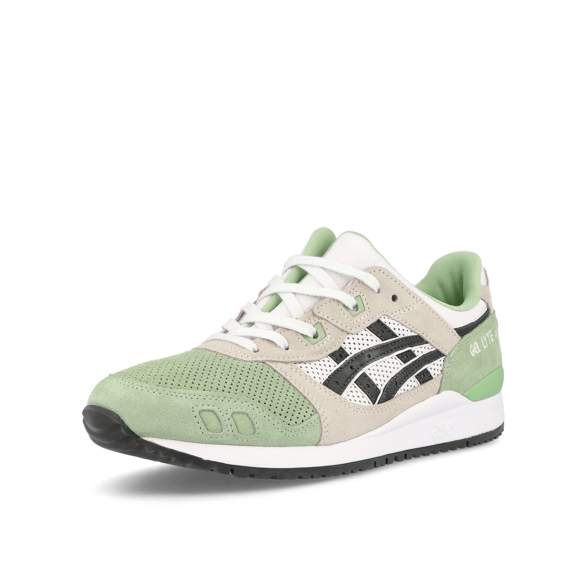 Asics gel lyte iii og Jade / Obsidian Grey Low Top Sneakers  Close Up | Overkill