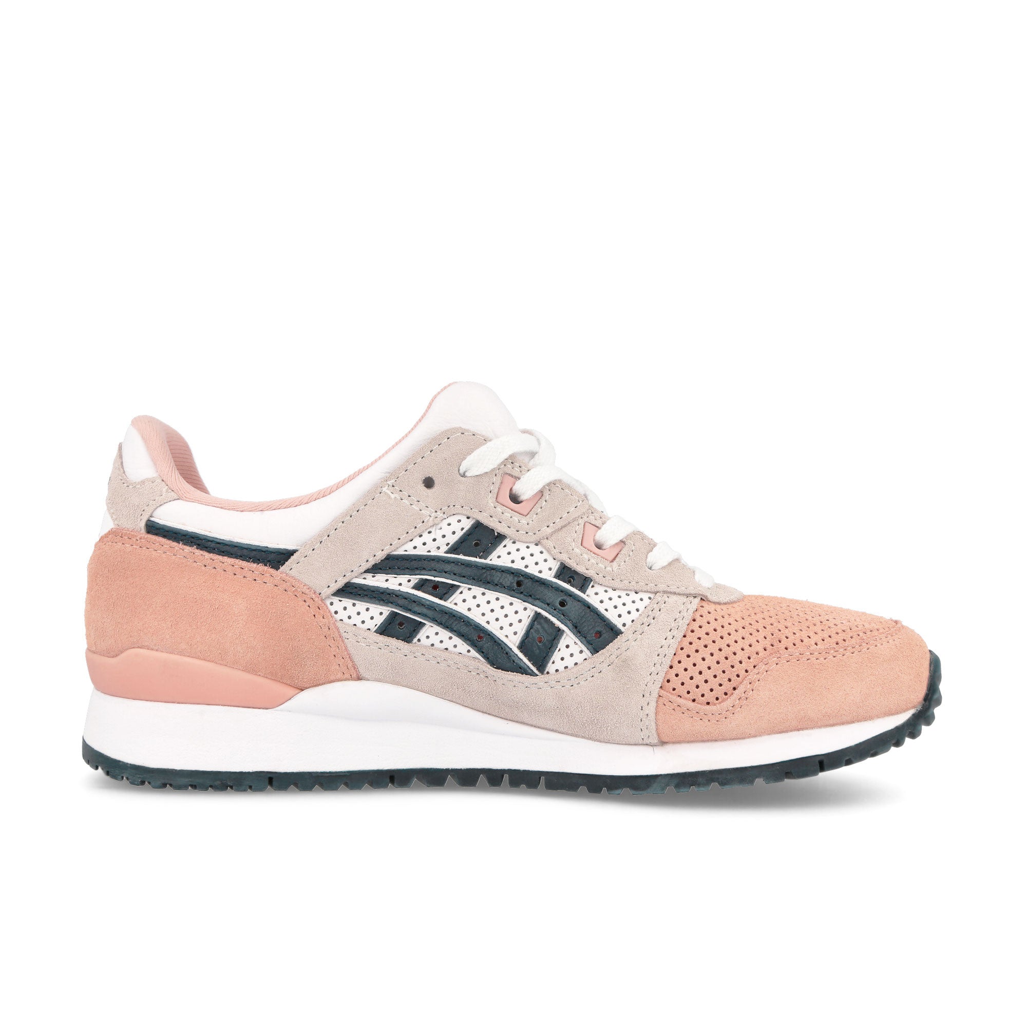 Asics gel lyte iii og Baked Pink / French Blue Low Top Sneakers  Silhouette | Overkill