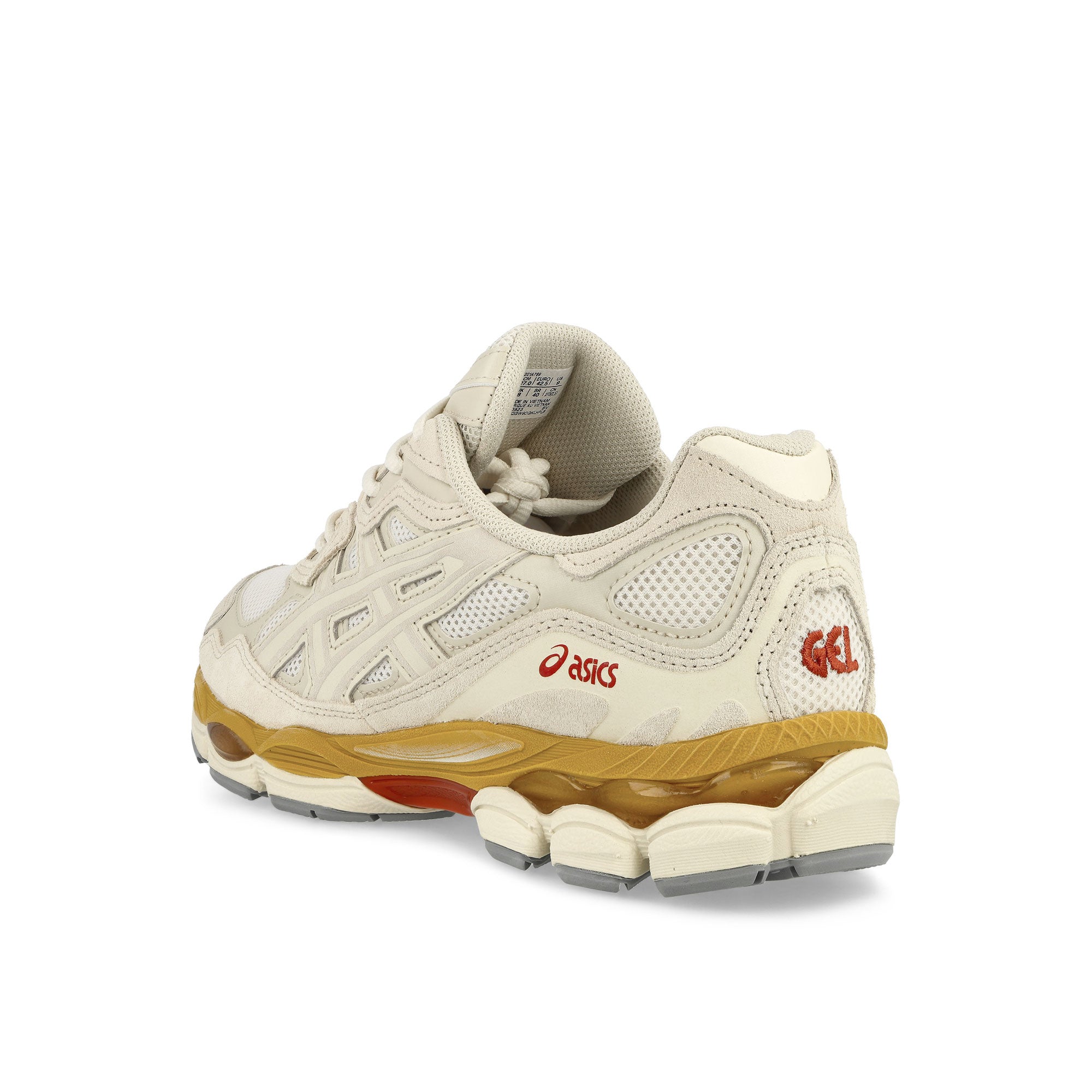 Asics Asics Gel-NYC Cream / Oatmeal Low Top Sneakers  Material | Overkill