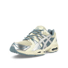 Asics WINDANDSEA x Asics Gel-Nimbus 9 Cream / Pure Silver Sneakers  Close Up | Overkill
