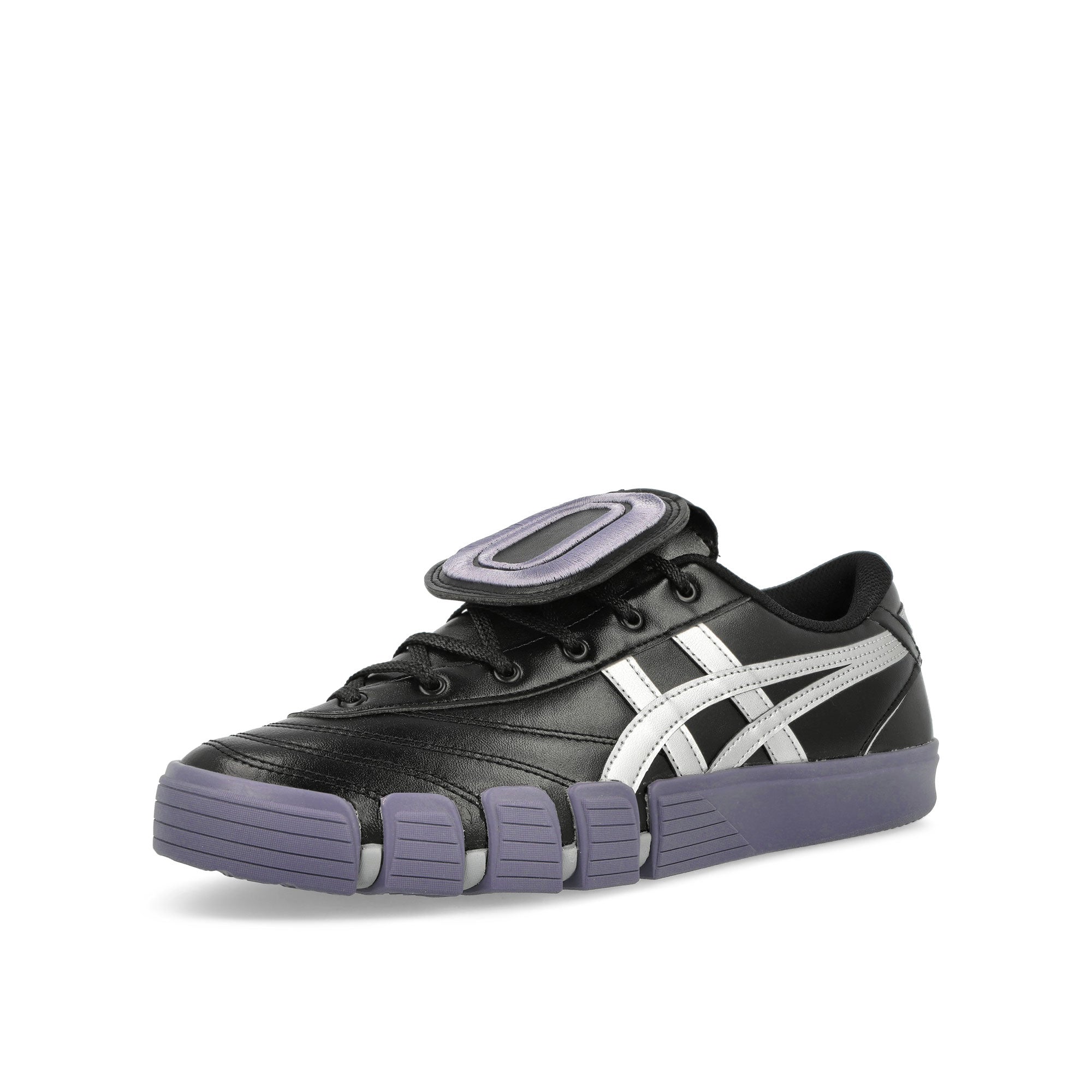 Asics Gel-Flexkee Pro BLACK/PURE SILVER Low Top Sneakers  Close Up | Overkill