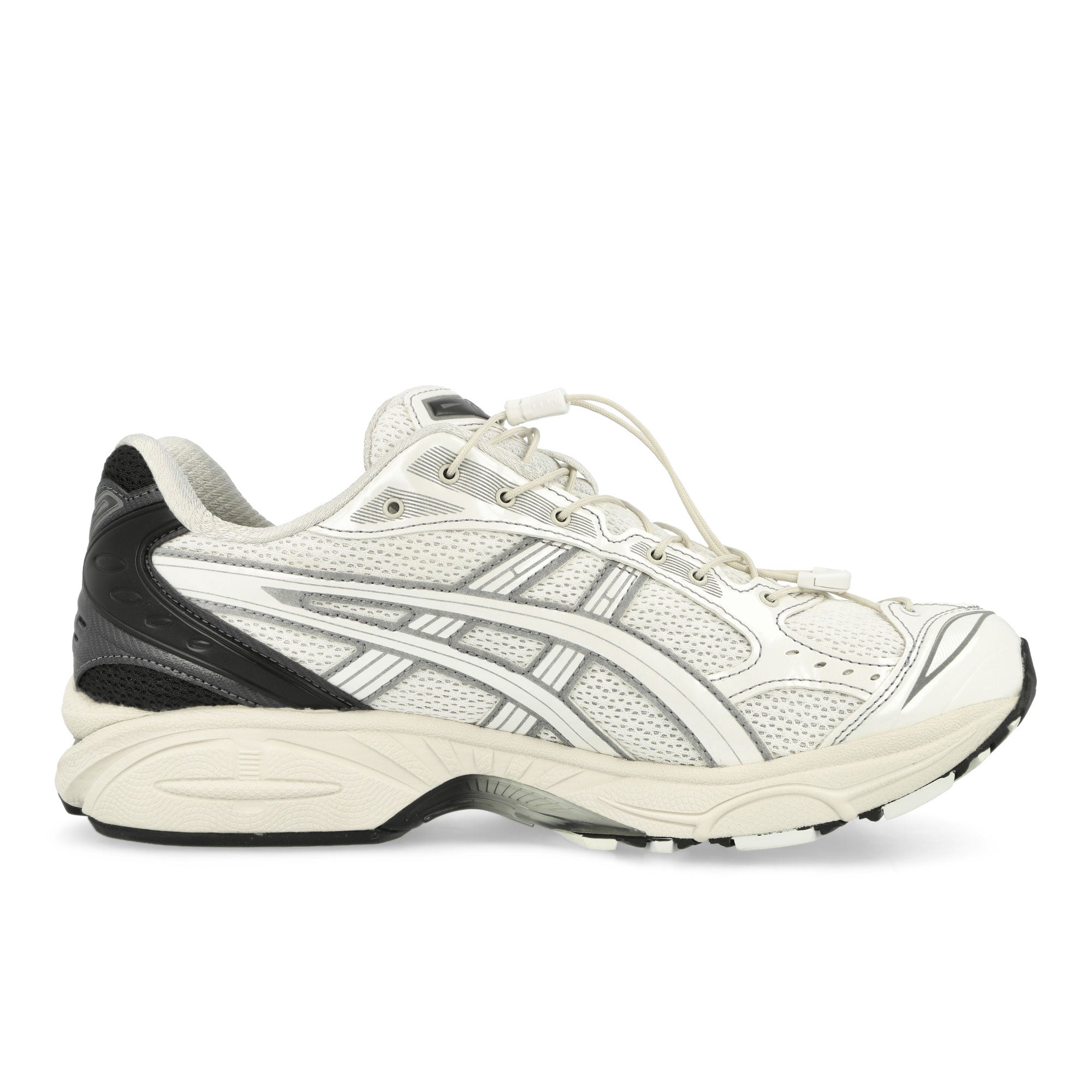 Asics Unaffected x Asics Gel-Kayano 14 Bright White / Jet Black Low Top Sneakers  Silhouette | Overkill
