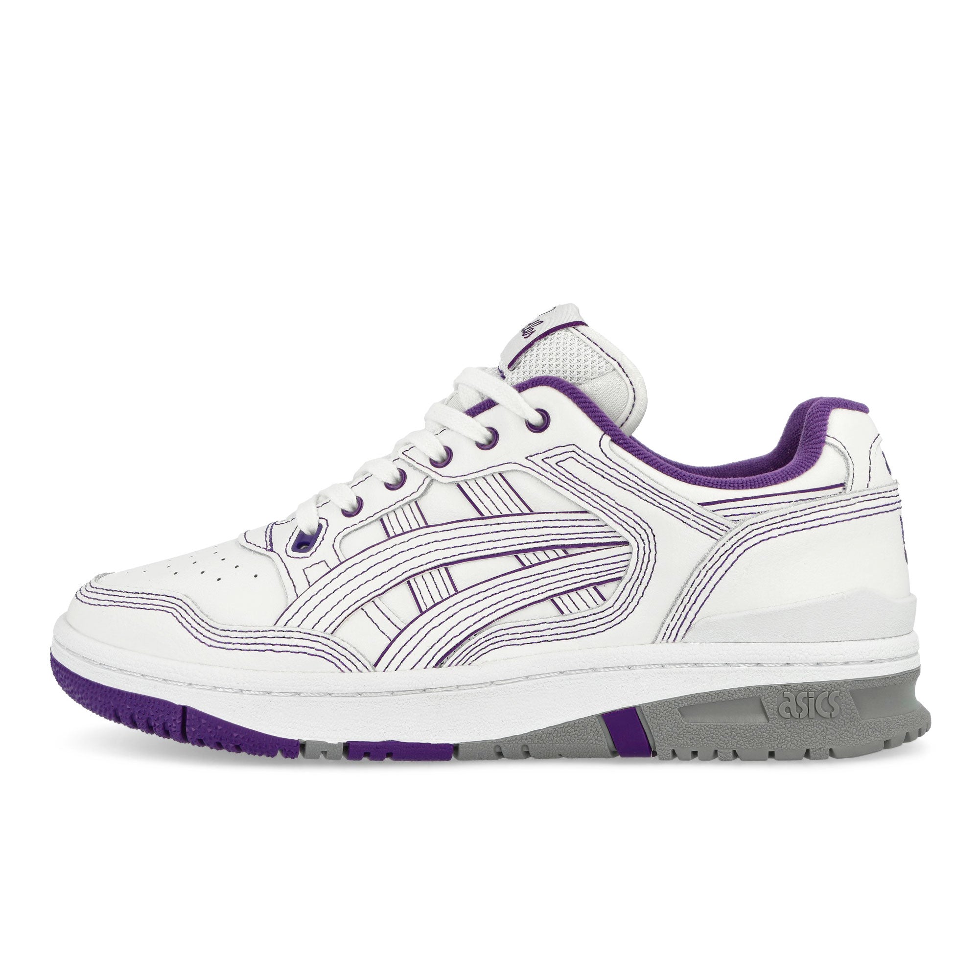 Asics EX89 White - Purple Grey Low Top Sneakers 1201A942-100 | Overkill
