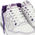 Asics EX89 White - Purple Grey Low Top Sneakers  Detailfoto | Overkill