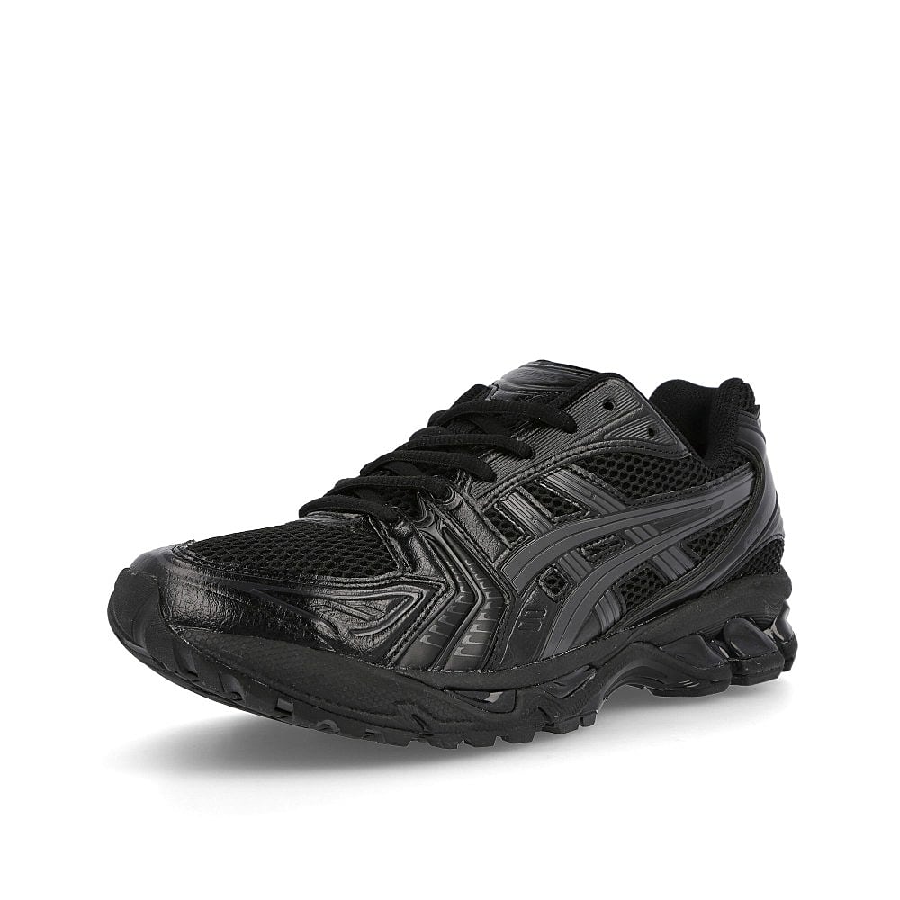 Asics gel-kayano 14 Black -Graphite Grey Low Top Sneakers  Close Up | Overkill