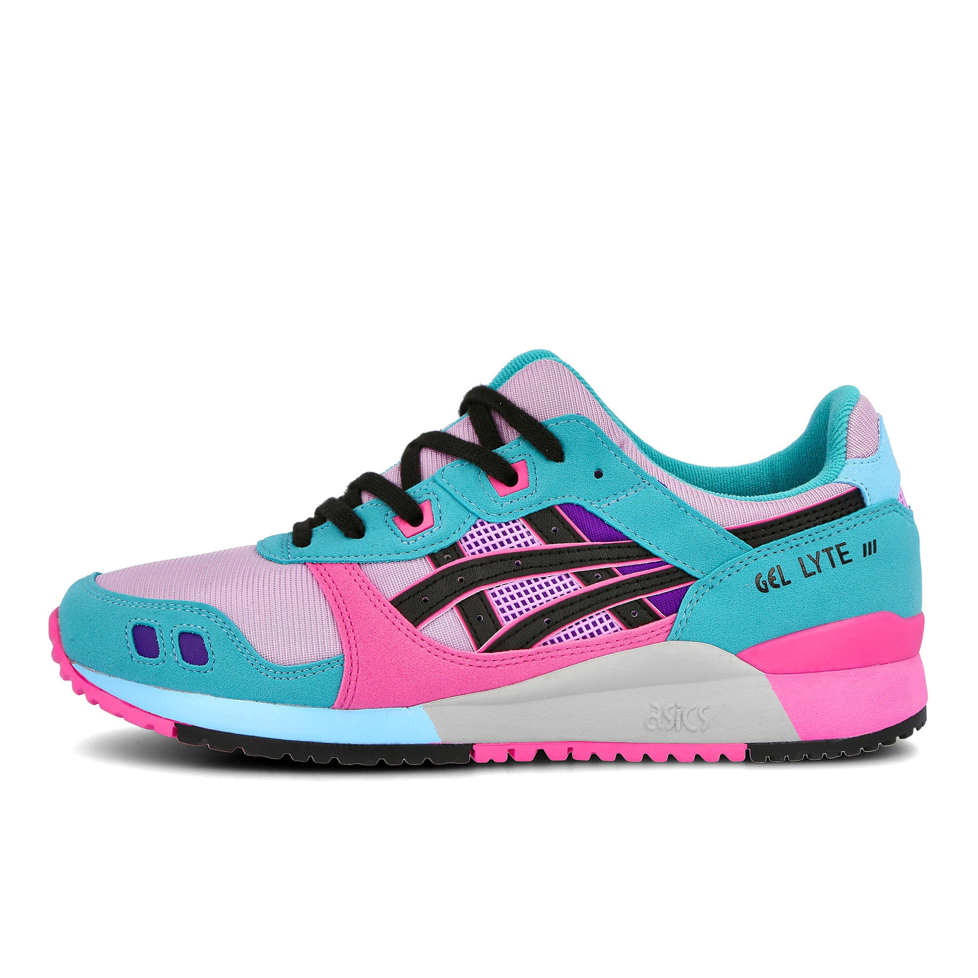 Asics gel lyte iii og Lilac Tech-Dragon Fruit Low Top Sneakers 1201A051-500 | Overkill