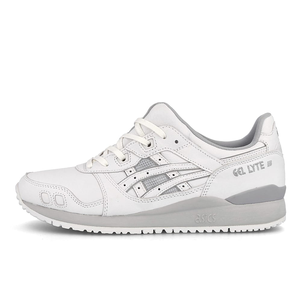Asics gel lyte iii og White-White Low Top Sneakers 1201A081-100 | Overkill