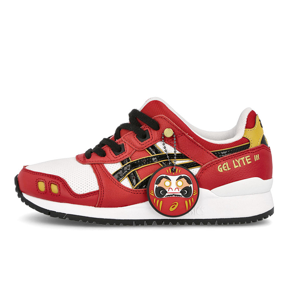 Asics gel lyte iii og daruma doll Classic Red-Black Low Top Sneakers 1201A180-600 | Overkill