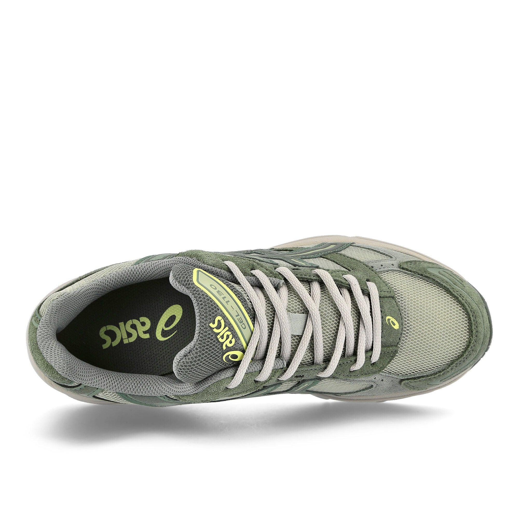 Asics Gel-1130 Olive Grey / Ivy Low Top Sneakers  Detailfoto | Overkill