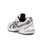 Asics gel-1130 White / Electric Red  Close-up | Overkill