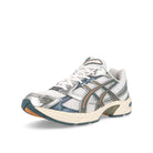 Asics Gel-1130 White-Ironclad Low Top Sneakers  Close Up | Overkill