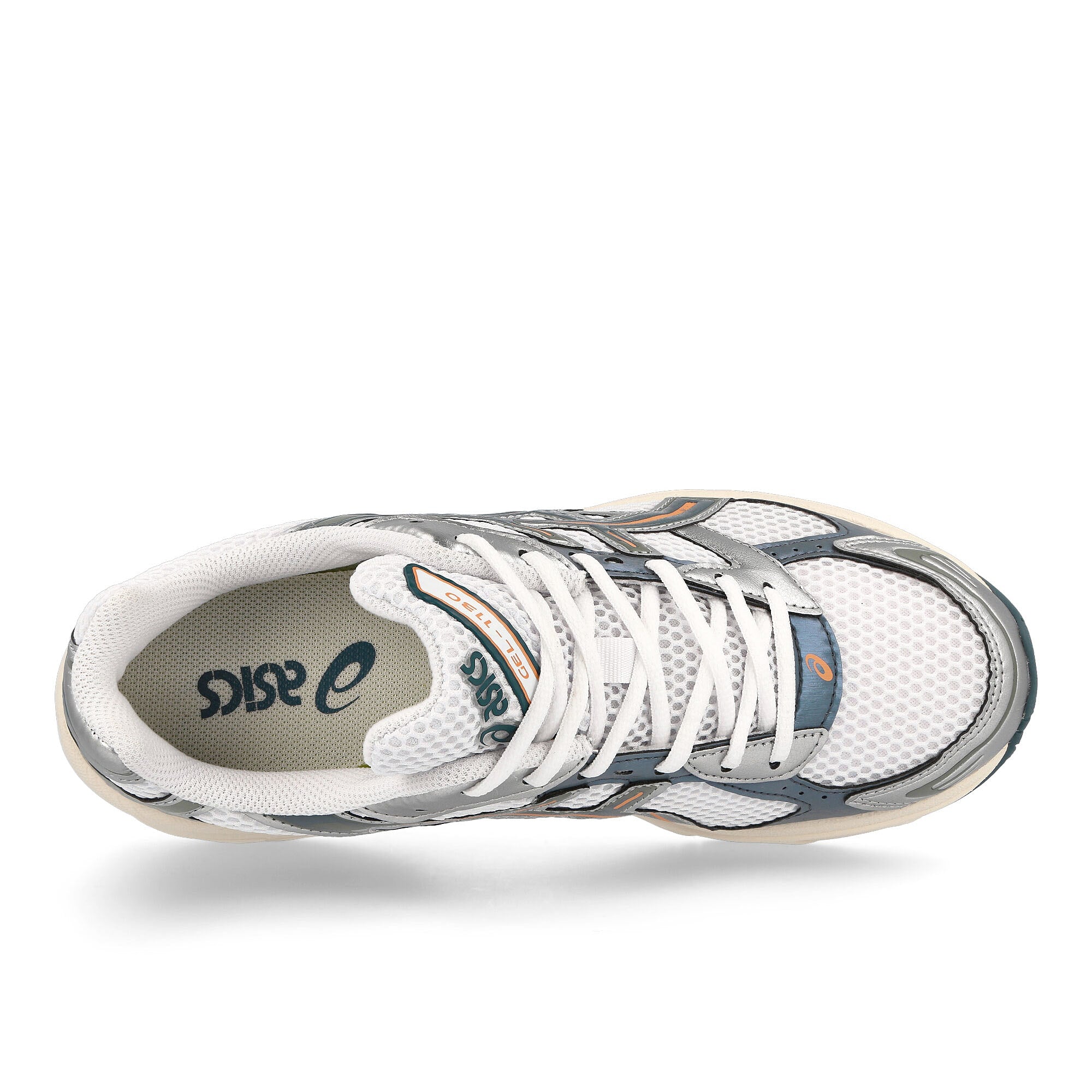 Asics Gel-1130 White-Ironclad Low Top Sneakers  Detailfoto | Overkill