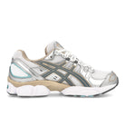 Asics Gel-Nimbus 9 White-Steel Grey Sneakers  Silhouette | Overkill