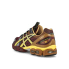 Asics ub3-s gel-nimbus 9 Rum Raisin / Green Sheen  Close-up | Overkill