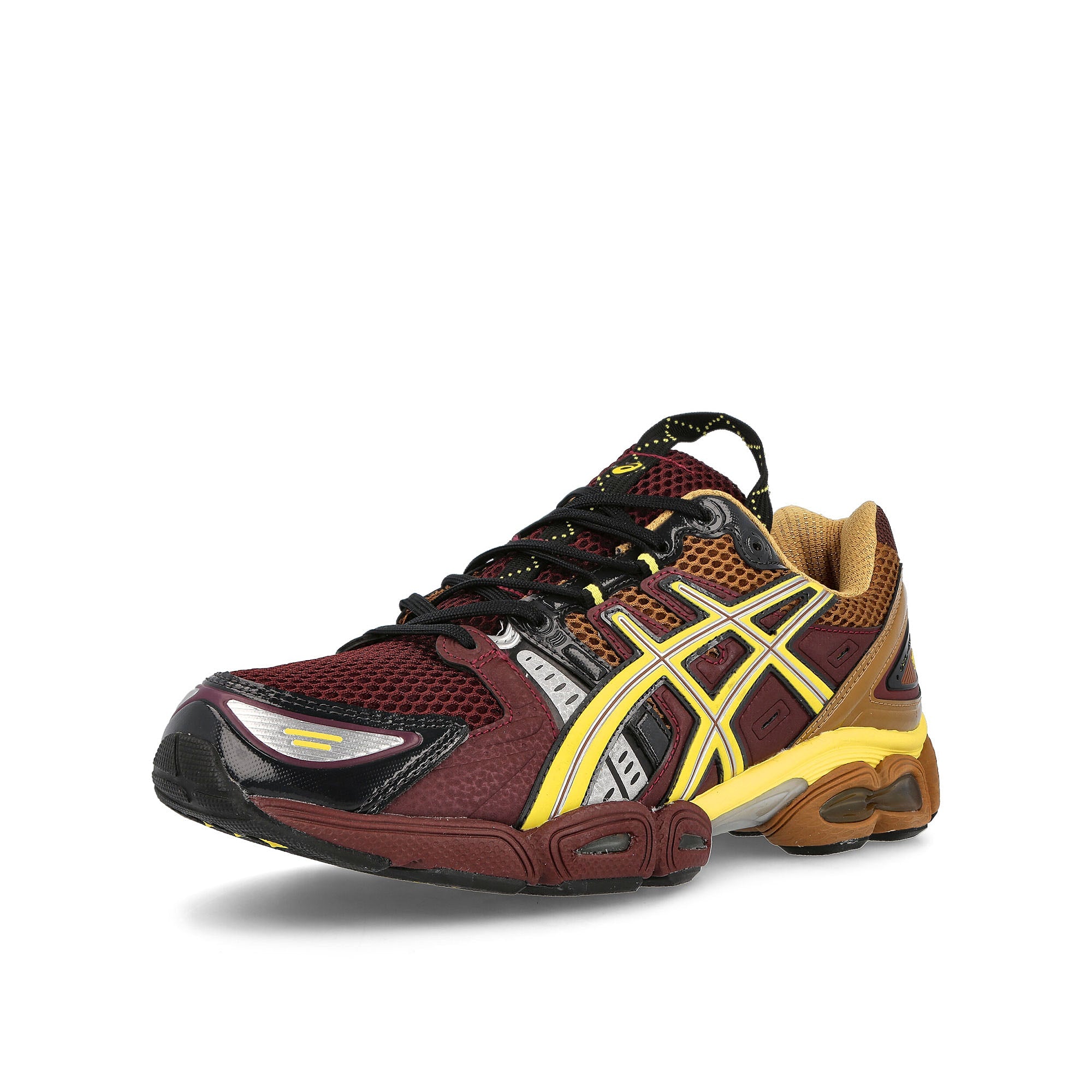 Asics ub3-s gel-nimbus 9 Rum Raisin / Green Sheen  Detailfoto | Overkill