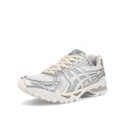 Asics Gel-Kayano 14 White / White Low Top Sneakers  Close Up | Overkill