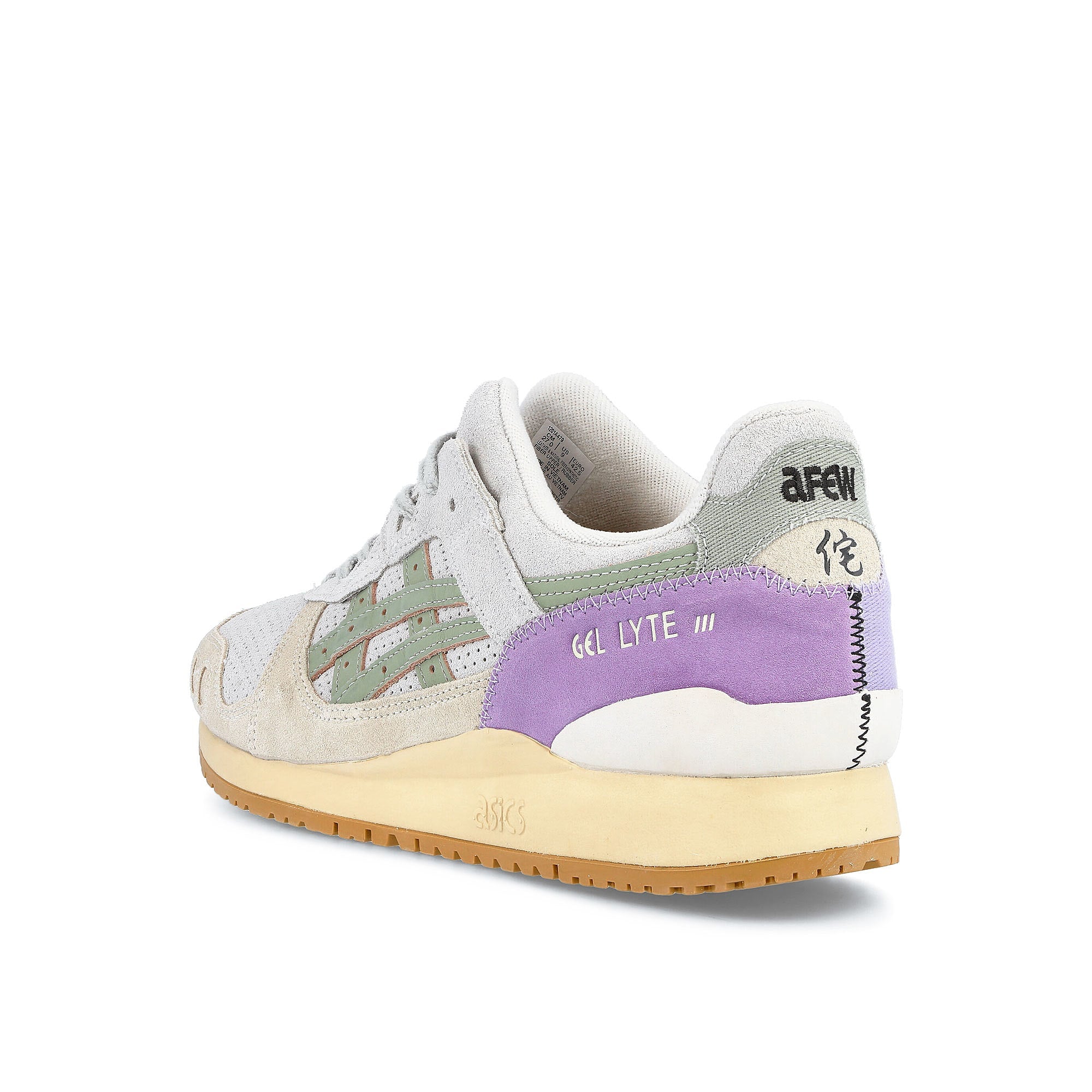 Asics Afew x Asics Gel Lyte III OG Polar Shade / Seagrass  Close-up | Overkill