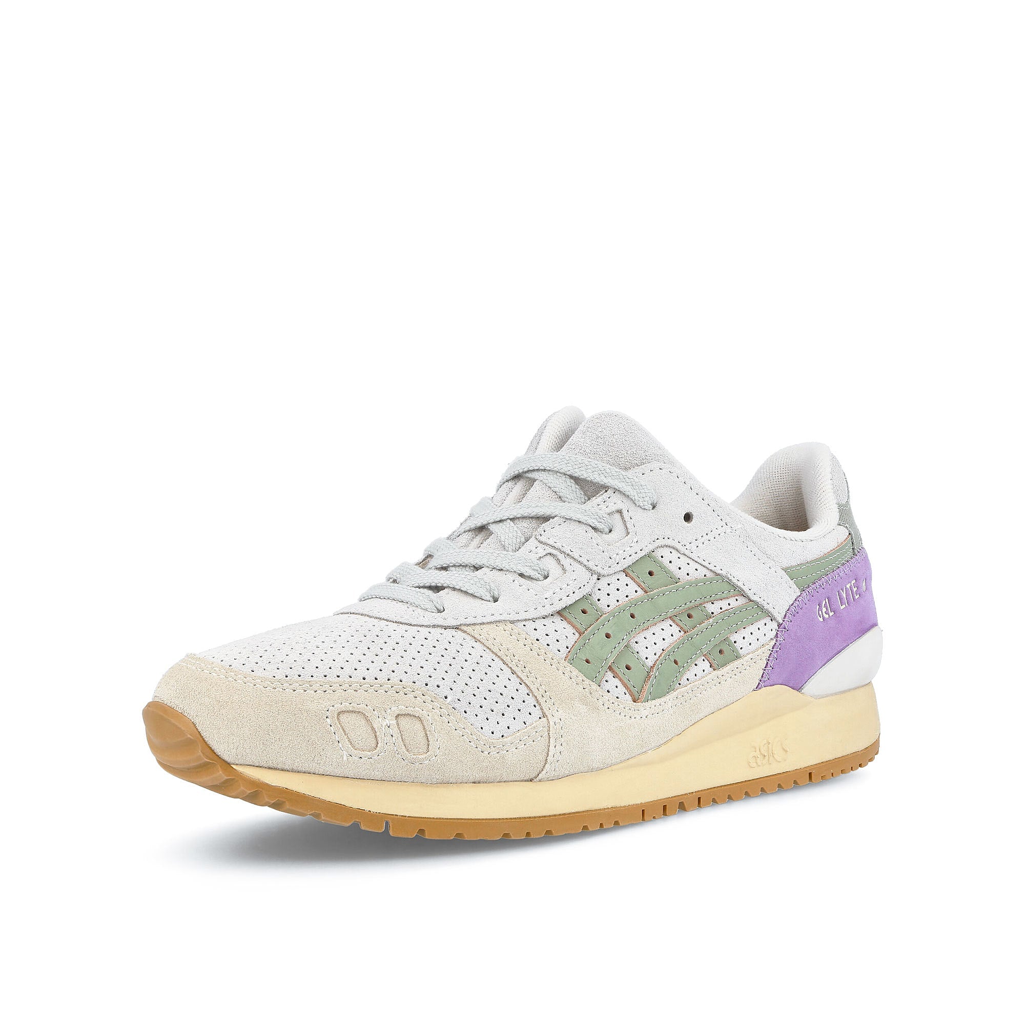 Asics Afew x Asics Gel Lyte III OG Polar Shade / Seagrass  Detailfoto | Overkill