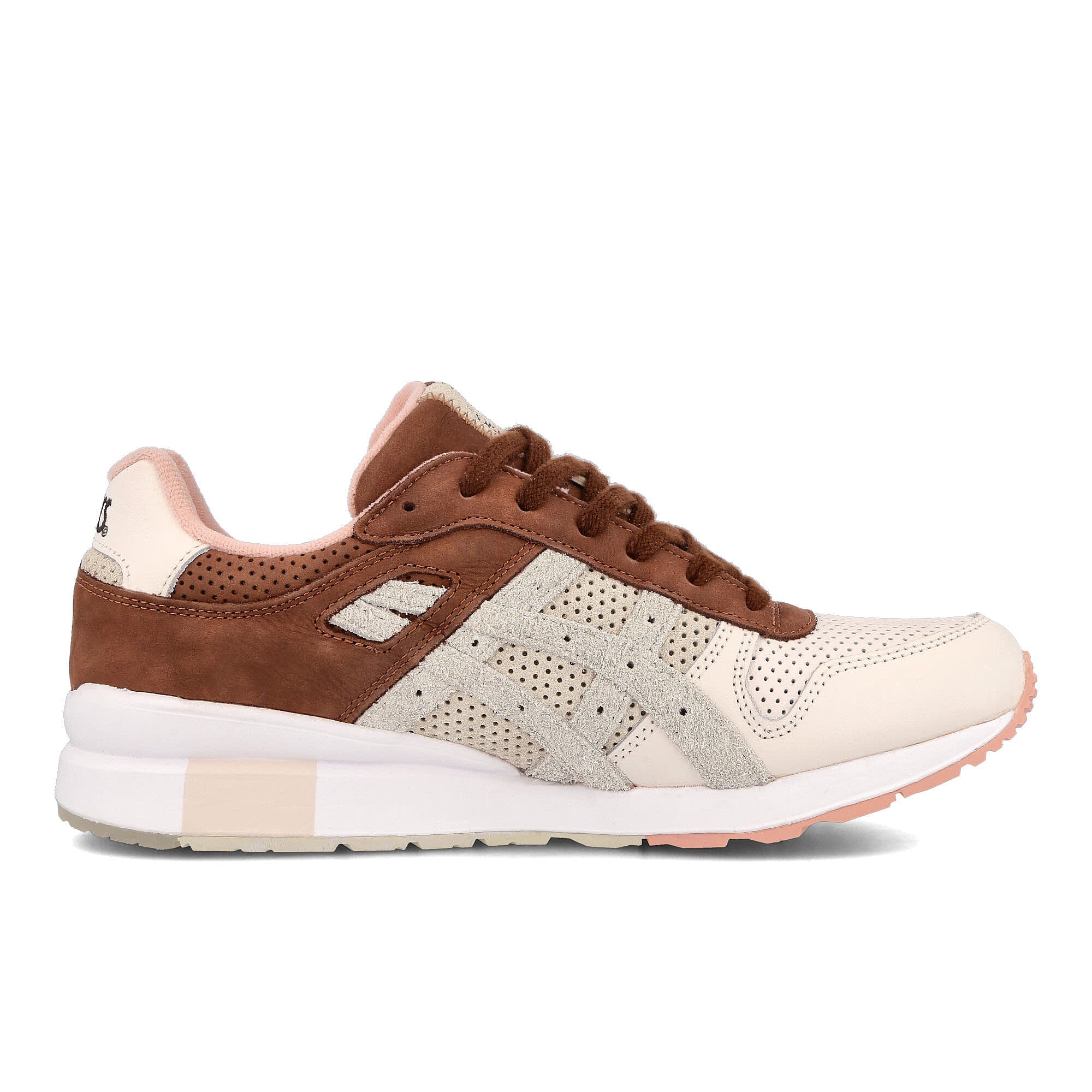 Asics Afew x Asics GT-II Blush / Chocolate Brown Low Top Sneakers  Silhouette | Overkill