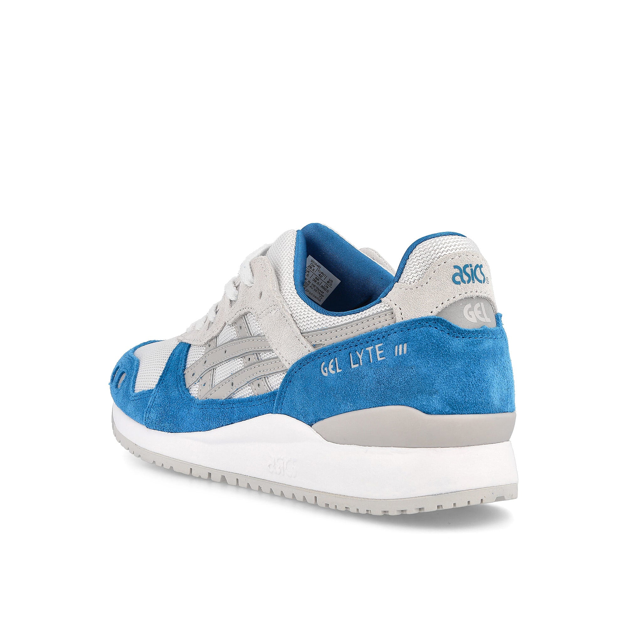 Asics gel lyte iii og White / Oyster Grey Low Top Sneakers  Material | Overkill