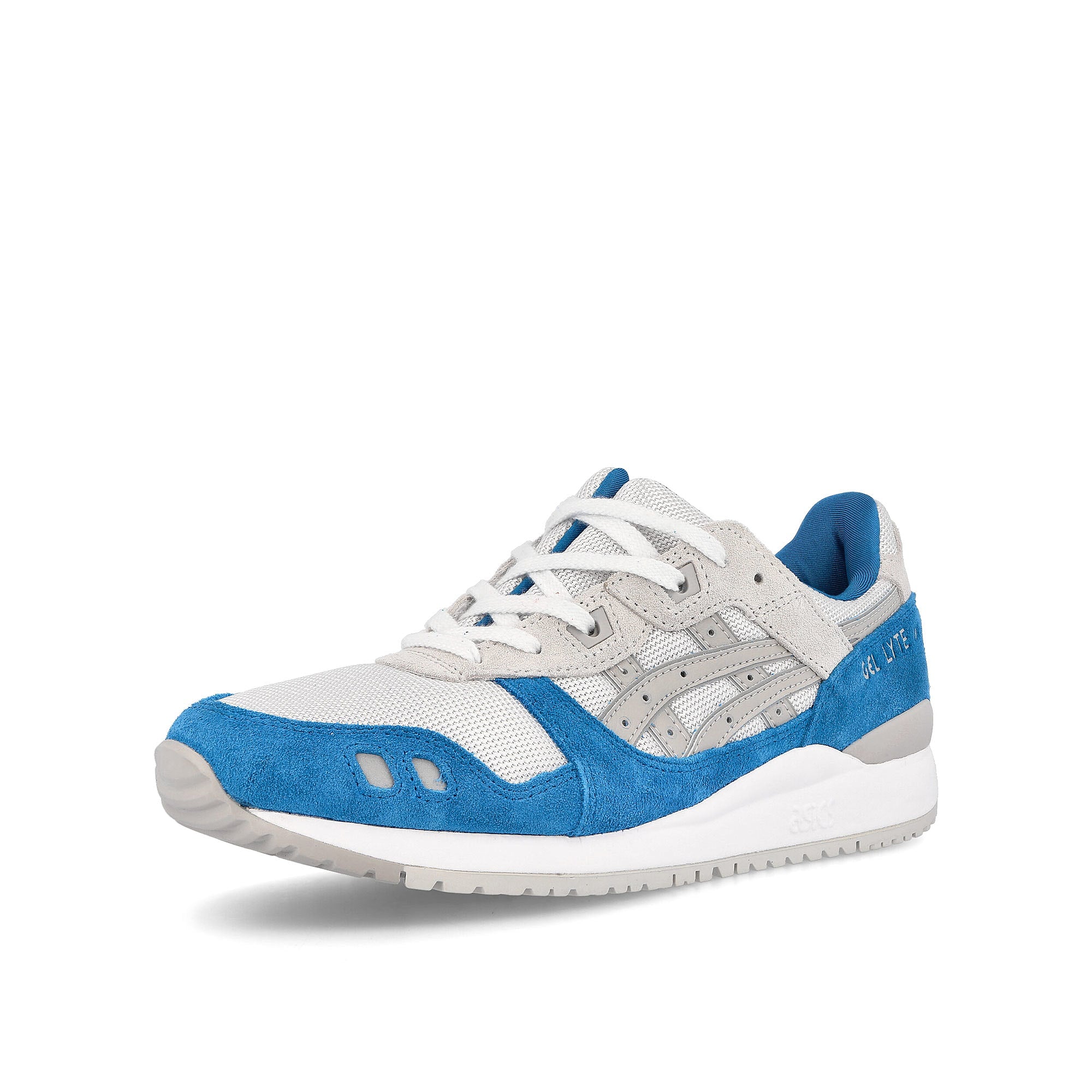 Asics gel lyte iii og White / Oyster Grey Low Top Sneakers  Close Up | Overkill