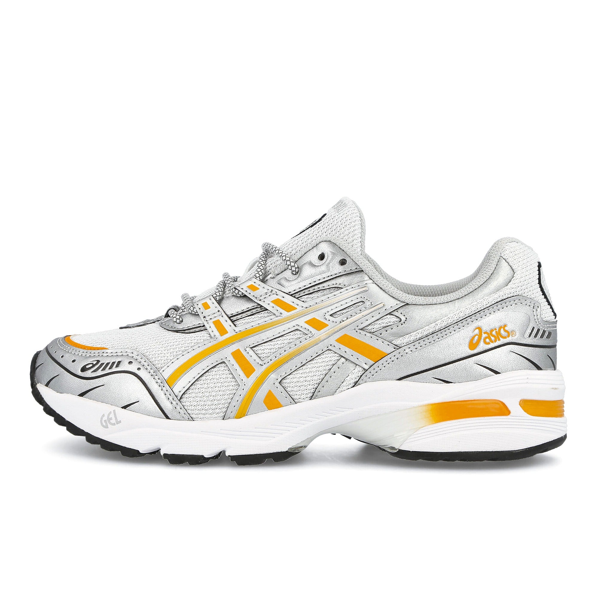 Asics Gel-1090 White-Citrus Low Top Sneakers 1201A673-100 | Overkill
