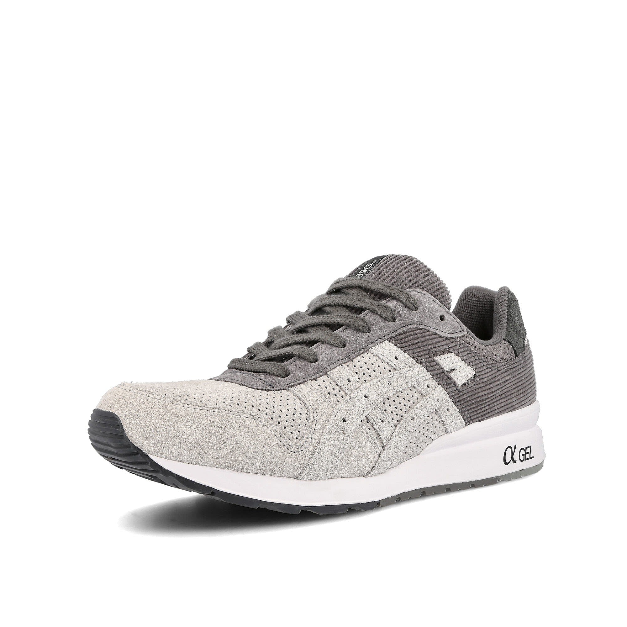 Asics Afew x Asics GT-II Polar Shade / Carbon Low Top Sneakers  Close Up | Overkill