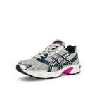 Asics Gel-1130 Concrete / Black Low Top Sneakers  Close Up | Overkill