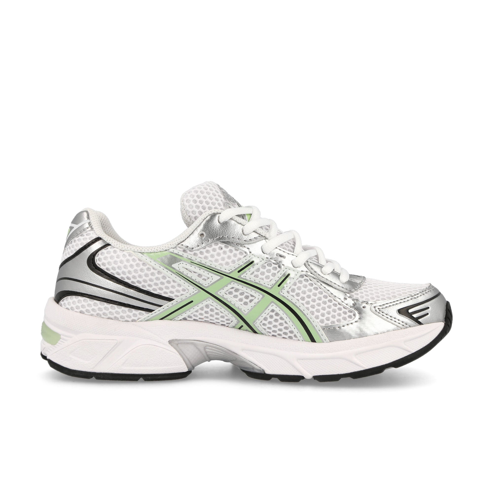 Asics Gel-1130 White / Jade Low Top Sneakers  Silhouette | Overkill