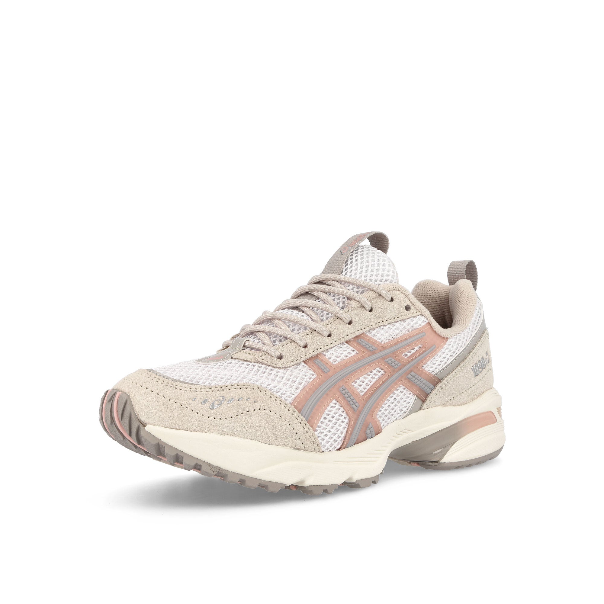 Asics Gel-1090v2 White / Maple Sugar Low Top Sneakers  Close Up | Overkill