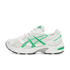 Asics Gel-1130 White / Malachite Green Low Top Sneakers 1202A501-100 | Overkill