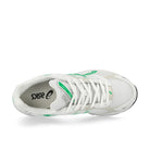 Asics Gel-1130 White / Malachite Green Low Top Sneakers  Detailfoto | Overkill