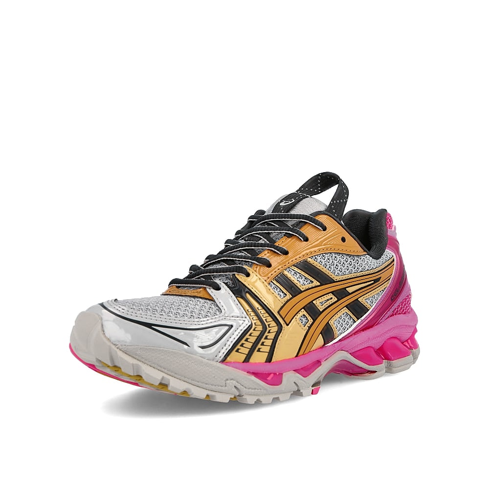 Asics wmns ub1-s gel kayano 14 Oyster Grey-Pink Glow Sneakers  Close Up | Overkill