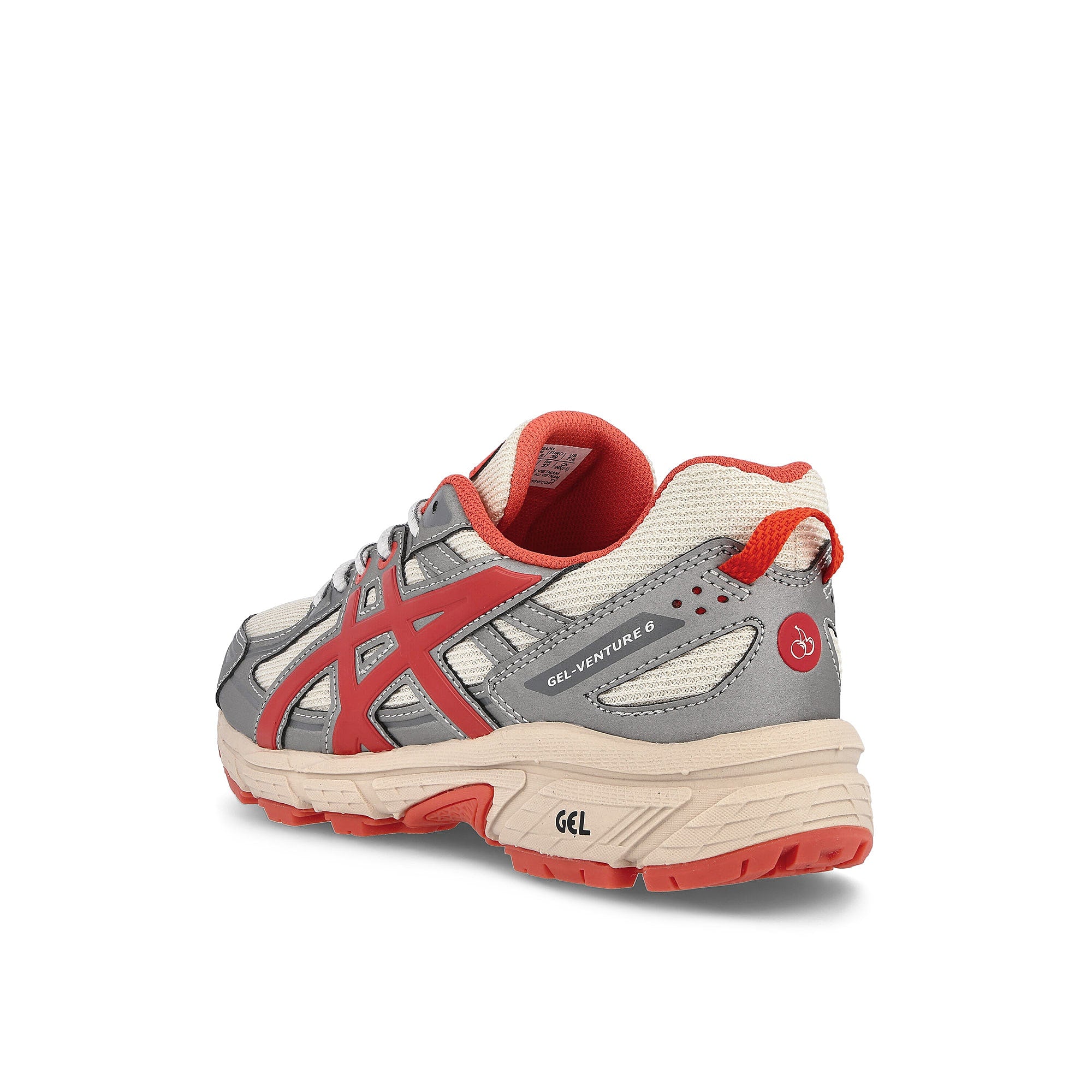 Asics Kirsh x Asics Wmns Gel-Venture 6 Birch-Fiery Red Sneakers  Material | Overkill