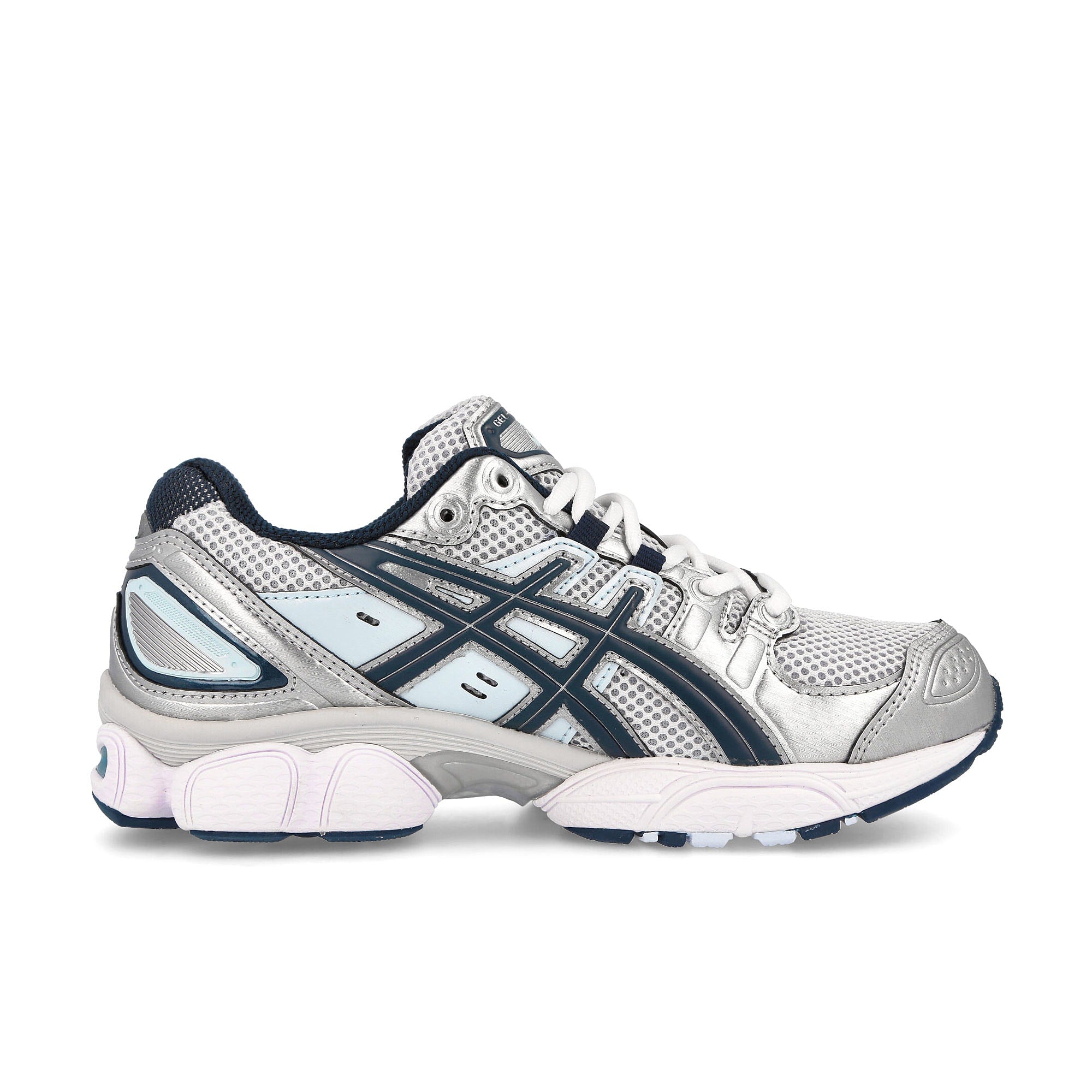Asics wmns gel-nimbus 9 Pure Silver / French Blue   Material | Overkill