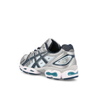 Asics wmns gel-nimbus 9 Pure Silver / French Blue  Close-up | Overkill