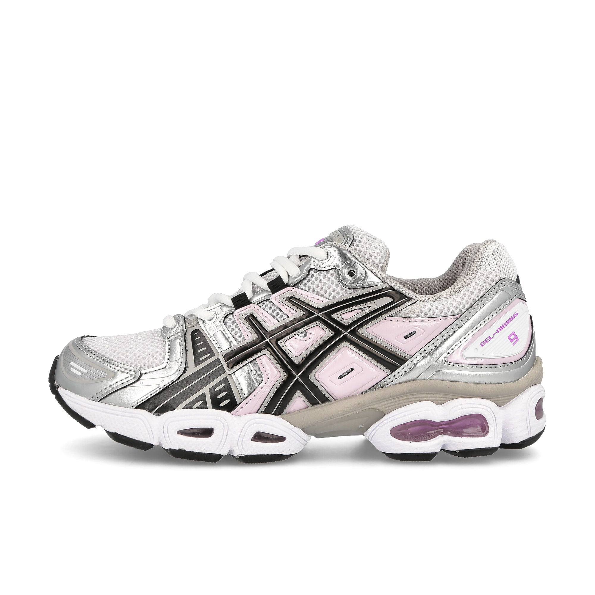 Asics wmns gel-nimbus 9 White / Black Sneakers 1202A278-103 | Overkill