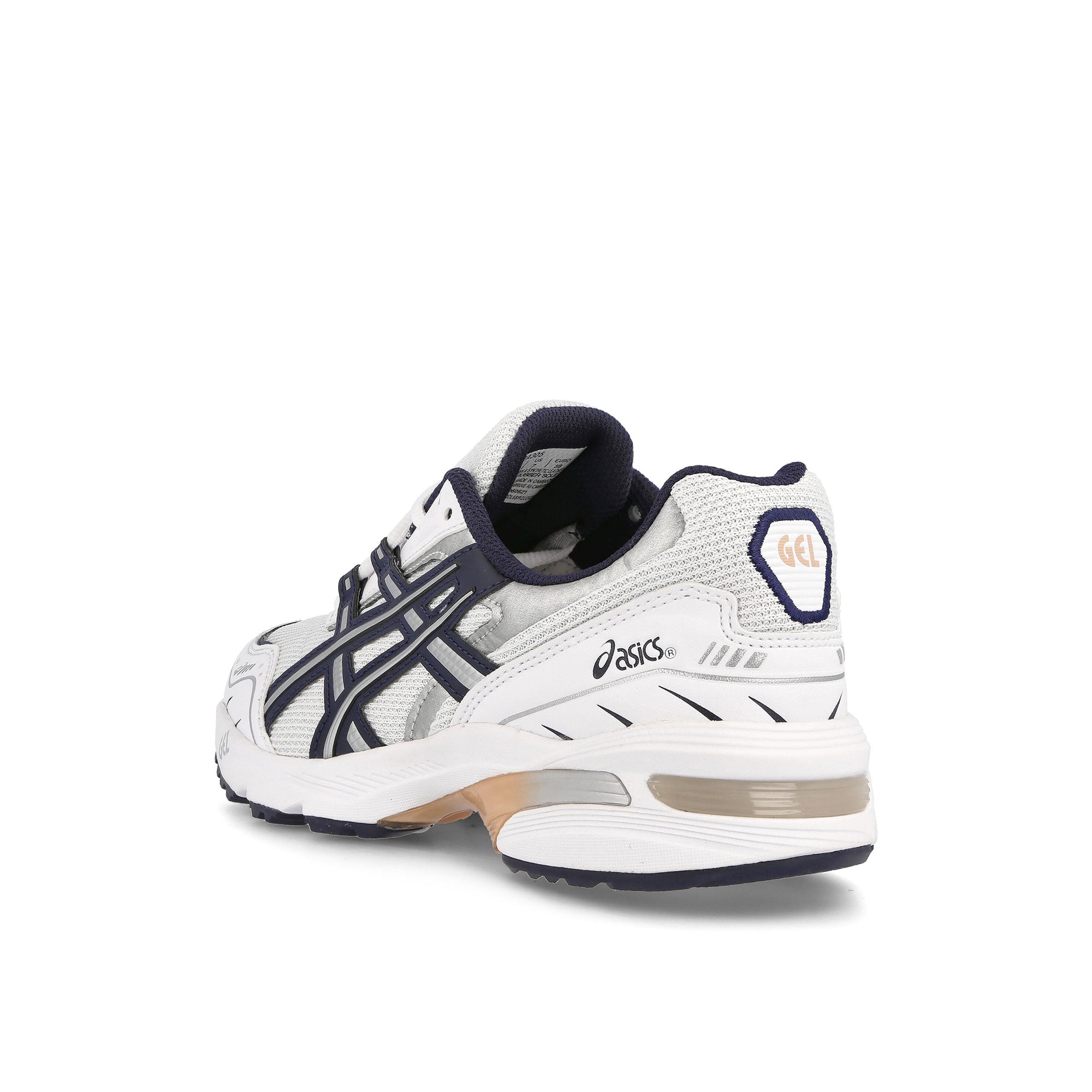 Asics wmns gel-1090 White / Midnight  Close-up | Overkill