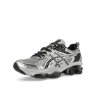 Asics Gel-Quantum Kinetic Mid Grey / Pure Silver Low Top Sneakers  Close Up | Overkill