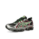 Asics Gel-Quantum Kinetic Graphite Grey / Brisket Red Low Top Sneakers 1203A270-027 Close-up | Overkill