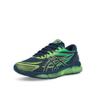 Asics Gel-Quantum 360 VIII Night Sky / Illuminate Green Low Top Sneakers  Close Up | Overkill